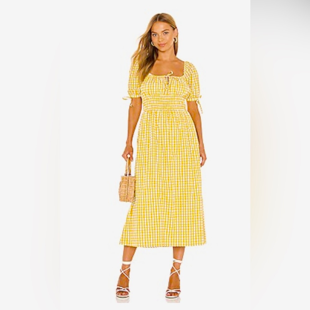 Faithfull the Brand Flora Gingham dress XS/2